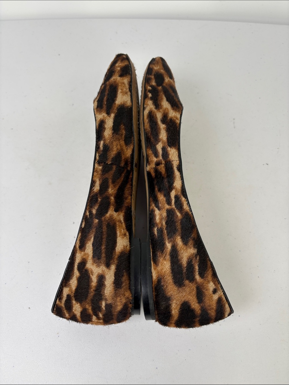 🥿 Vince Camuto Leopard-Print Ballet Flats in Brown & Black cow fur - Picture 6 of 8